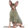 Haarlose Katzen Weste Rollkragenpullover Pullover